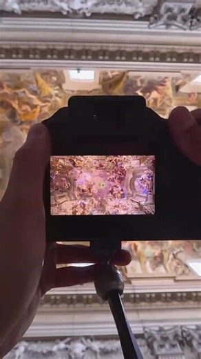 バロックの傑作、中判が写し出すローマの壮麗な天井画｜Hasselblad X2D II 100C