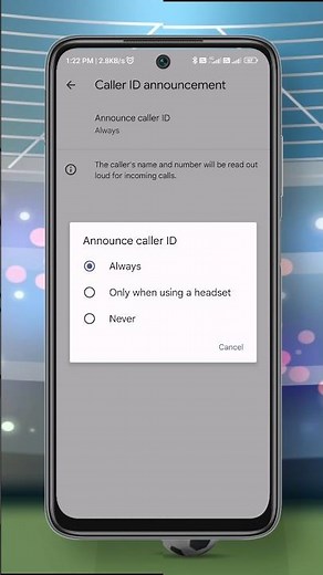 Call Ringtone Number Announcement Settings in Redmi Mobile #shorts #ringtone