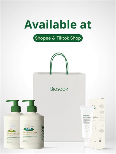 Ready checkout tanpa ribet ✨ Sekarang Biosoop udah available di Shopee & TikTok Shop 💚 Tinggal klik, bayar, tunggu di rumah — baby essentials sampai dengan aman 🤍🛍️ #Biosoop #BabyCare #AvailableNow #ShopeeFinds #TikTokShop