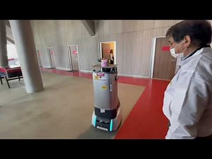 AI based service robot AIM Robots SAKURA