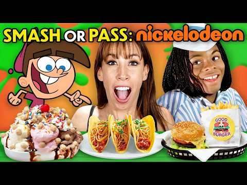 Smash or Pass: Nickelodeon Foods! (iCarly, Good Burger, Jimmy Neutron)
