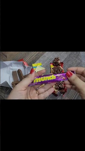 Munch Chocolate Unwrapping Sound | Satisfying Crunch ASMR