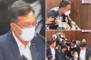 Chaos erupts as revised immigration act bill passes in Japan