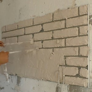 612K views · 2.7K reactions | Gypsum Plaster Brickwork Tutorial Partner: youtube.com/@PavelSidorik | DIY & Crafts | Facebook