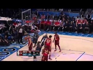 2012 NBA All-Star ||3th quarter|| Kobe Bryant Gets Scoring Record, Kevin Durant Named MVP