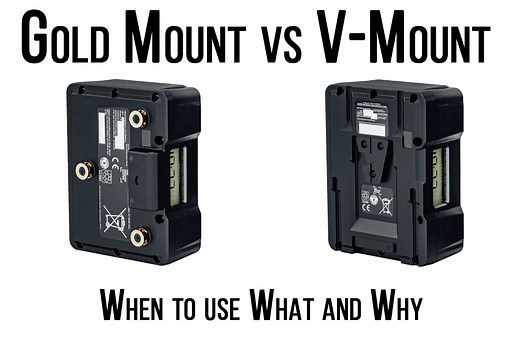 Anton Bauer Gold Mount vs. V-Mount Batteries. Which Mount Is Better And Why? - FilmDaft