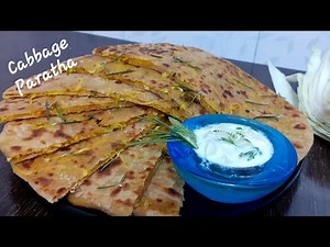 CABBAGE STUFFED PARATHA | GOBI PARATHA | MASALA CABBAGE PARATHA