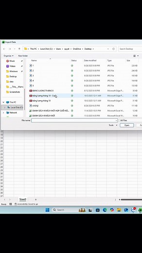 3.8K views · 25 reactions | Cách chuyển File PDF sang Excel siêu nhanh #cachchuyenfilepdfsangexcel #Phimtathayexcel #phimtattinhoc #phimtatexcel #meotinhoc #thuthuattinhoc #sachexcel #sachtinhocvanphong #word #excel #powrpoint #tinhocvanphong #tinhoccoban #xuhuong  | Tủ sách tin học Word Excel | Facebook