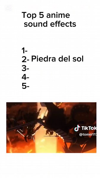 Top 5 Anime Sound Effects for Edits