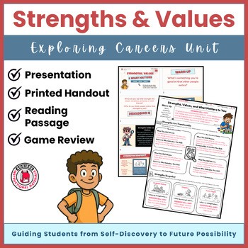 Career Clues, Bright Futures: Discovering Strengths & Interests (Middle School)