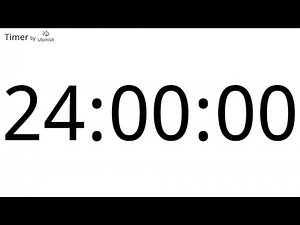 24 Hour Countup Timer