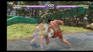 蓝色泳装玛丽罗斯ryona