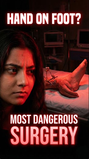 Doctors Attached a Hand to a Foot 😨 | Most Shocking Surgery Ever Facttechz LearnOverMore #facts