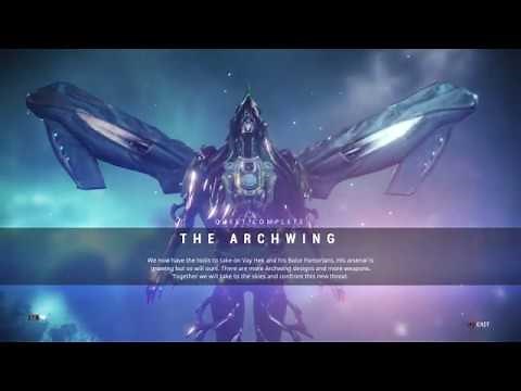 How to get the archwing - Warframe