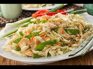 Chinese Cabbage 'n' Chicken Salad