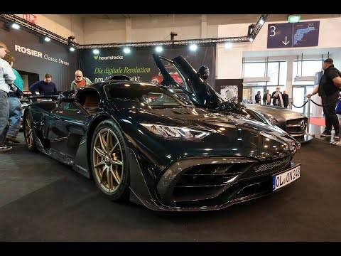 Une Mercedes-AMG One prend feu en Allemagne