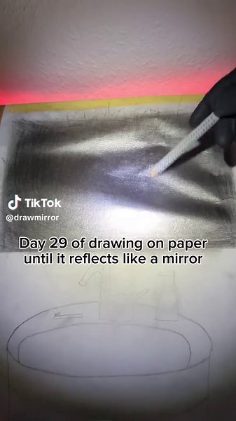 Drawing a Mirror: Day 29 of Art Journey