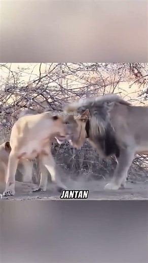 🦁 Perjuangan Seekor Singa Betina Demi Anak-Anaknya #shortvideo