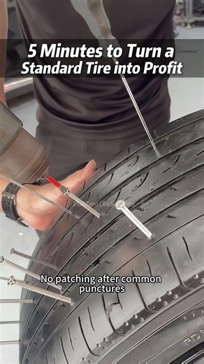 5 Minutes to Turn a Standard Tire into Profit