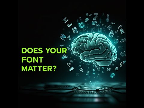 The Science of Readability: Why Your Font Choice Matters to the Brain
