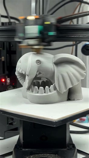 Articulated elephant toy—exploded joints and snap-fit montage. #Articulated #ToyDesign #ExplodedView #SnapFit #3Dprint #FYP Elephant phone stand—CAD overlay to finished spin in 10 seconds. #PhoneStand #CADtoPrint #Turntable #CleanStudio #TechTok #ForYou Elephant cable organizer—x-ray channel macro slot detail. #CableOrganizer #XRay #Macro #DeskSetup #3DprintingArt #FYP