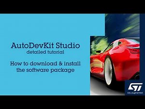 AutoDevKit Studio detailed tutorial: how to download & install the software package - Part.1