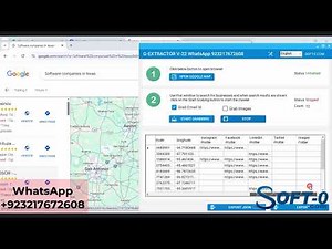 How to Use G-Extractor Software – Step-by-Step Google Maps Scraping Tutorial