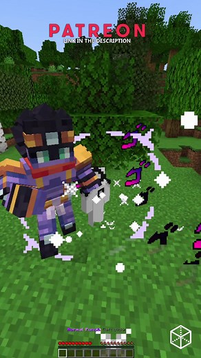 Star Platinum Time Stop in Minecraft | JoJo's Bizarre Adventure Stand