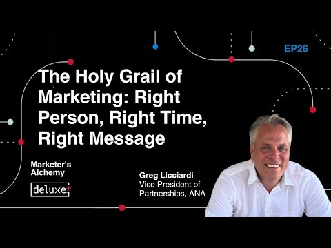 The Holy Grail of Marketing: Right Person, Right Time, Right Message