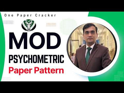 MOD Psychological Test Explained | Paper Pattern, Question Types & Key Instructions for Success