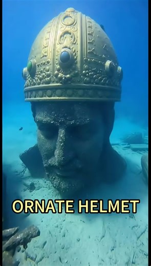 Found: A Sunken Stone Head Wearing a Massive Gold Treasure...