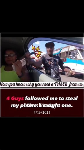 #onthisday one of the many reasons you should own a taser today 😊. . We have different taser to suits your need and budget 🫶🏾 #taser #tasertest #taserselfdefense #taserselfdefenseforsale #selfdefenseplug🔌 Taser Taser self defense