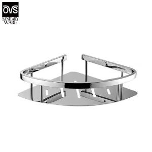 [Hot Item] Triangle Shower Storage Rack Corner Shelves Wall Mounted Kitchen Bathroom Shelf Organizer