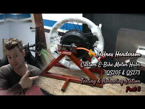 Custom E-Bike Hub Motor Testing and Balancing Station Part 2