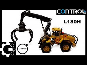 LEGO Technic - Volvo L180H Log Loader - Fully motorized with Control+