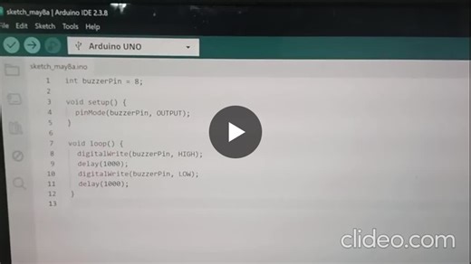 #arduino #buzzer #embeddedsystems #electronics #arduinoprojects #programming #microcontroller #automation | Aryan Koratkar