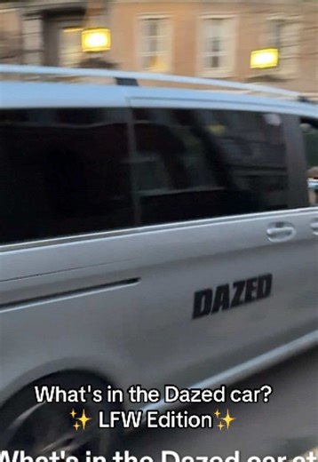 Explore the Dazed Car at London Fashion Week AW26