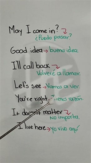 What useful English phrases should you know, such as "you're right" or "I'll call back"?