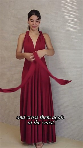 How to Wear a Convertible Infinity Dress | Look 35 👗 #convertibledress #dressinspo