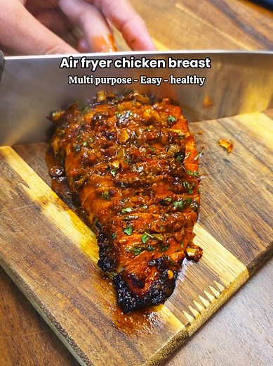Air fryer chicken breast #airfryer #airfryermaster #chicken #easyrecipe #cookwithme