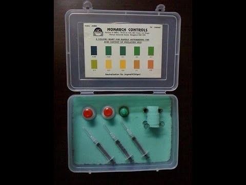Transformer Oil Acidity Test Kit