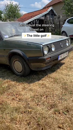 Steering Wheel Adjustment for Volkswagen Golf 2