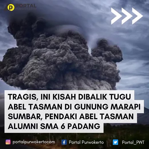 Kisah Tragis Tugu Abel Tasman di Gunung Marapi