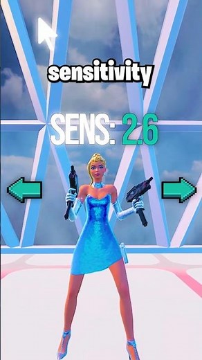 How to find your SENSITIVITY in ONLY 10 Seconds 🎮 #fortnite #shorts