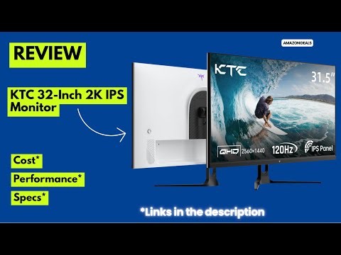 🔥 KTC 32-Inch 2K Monitor Review | 120Hz IPS QHD Display for Gaming & Work Best Budget 1440p Monitor