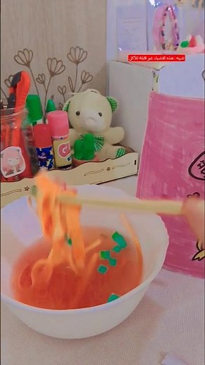 DIY Buldak Spicy Noodles 🌶🍜 Paper Craft Tutorial #shorts #trending #diy #buldak #ramen #viralshorts