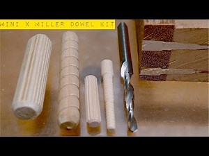 Столярные Хитрости. Соединение На "Деревянный Гвоздь". Mini X Miller Dowel Joinery Kit