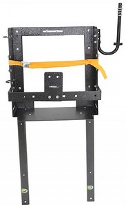 Rack'Em Storage Rack for Open Air Trailers - Adjustable - 1 Backpack Sprayer or Blower RackEm Backpa