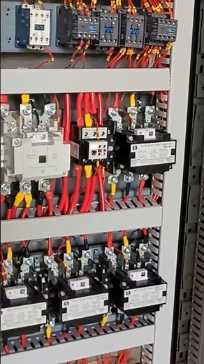 EOT crane panel wiring #industrial #panel #electrical #engineering