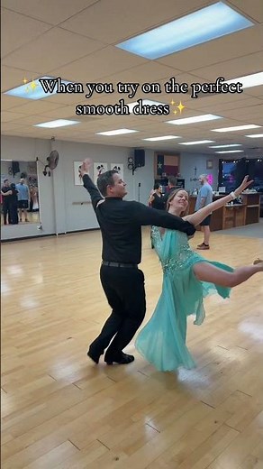 When you get the perfect dress, you can't help but dance!🧚‍♀️✨ #ballroomdance #arthurmurray #Waco